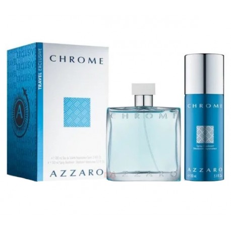 AZZARO CHROME 100ML ZESTAW