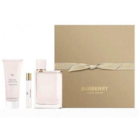 Burberry Her 100ml +7,5ml + 75ml mleczko do ciała