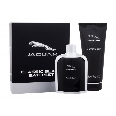 Jaguar Classic Black zestaw Woda Toaletowa 100ml + żel pod prysznic 200ml