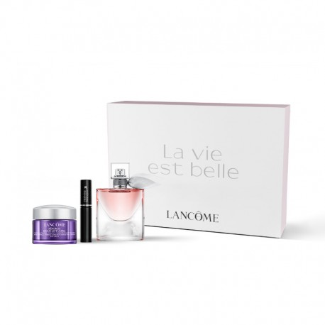 Lancome La Vie Est Belle zestaw Woda Perfumowana 50ml + Renergie Multi-Lift Ultra 15ml + Hypnose Volume-A-Porter Mascara 2ml