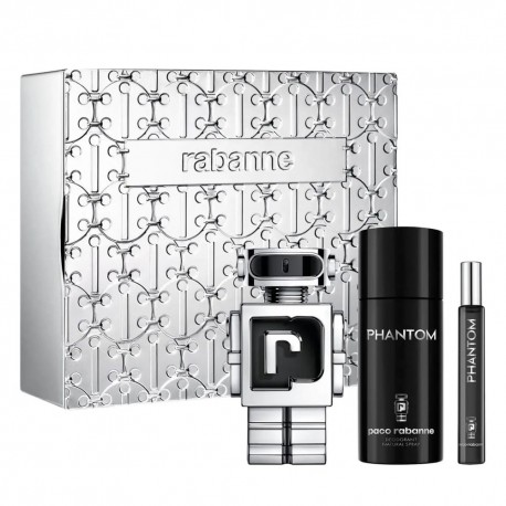 Paco Rabanne Phantom zestaw Woda Toaletowa 100ml + dezodorant 150ml + Woda Toaletowa 10ml