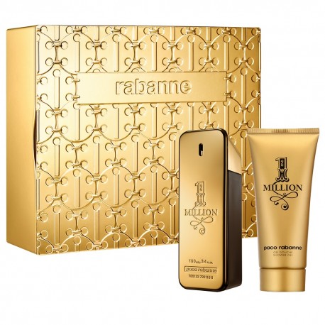Paco Rabanne 1 Million Men zestaw Woda Toaletowa 100ml + żel pod prysznic 100ml