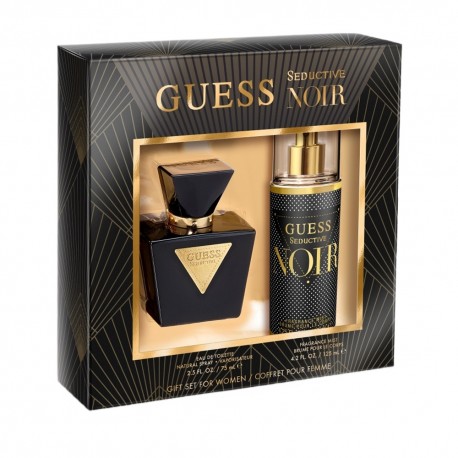 Guess Seductive Noir zestaw Woda Toaletowa 75ml + mgiełka zapachowa 125ml